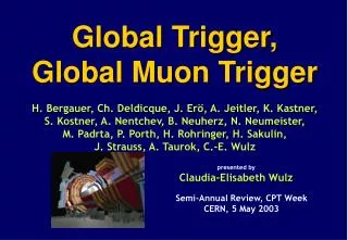 Global Muon Trigger