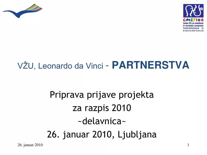 v u leonardo da vinci partnerstva