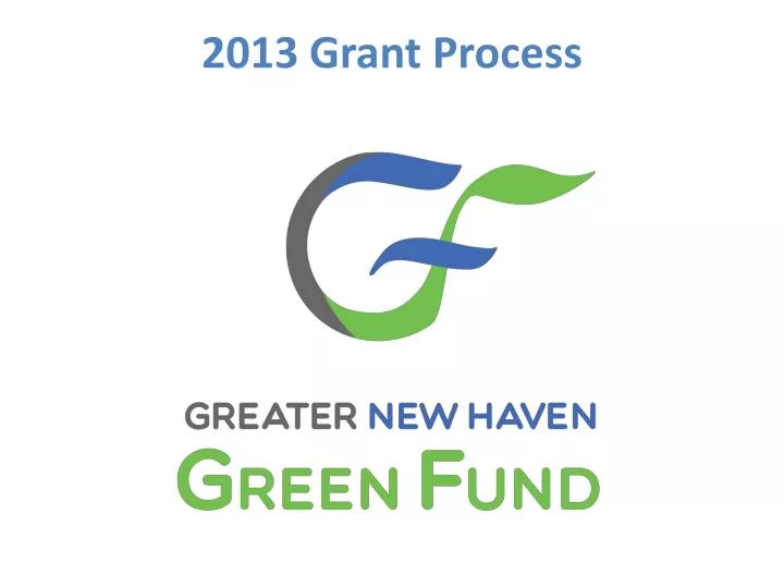 2013 grant process