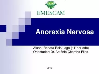 anorexia nervosa