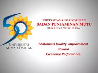 universitas ahmad dahlan badan penjaminan mutu bukan kantor biasa