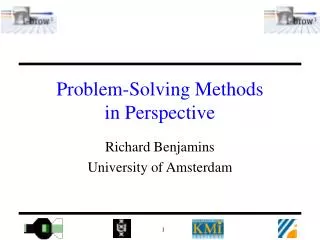 Problem-Solving Methods in Perspective