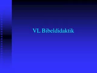 vl bibeldidaktik