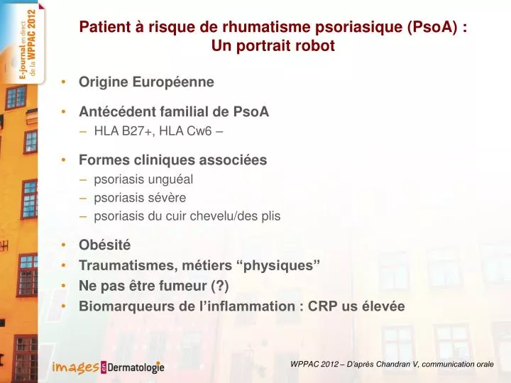 patient risque de rhumatisme psoriasique psoa un portrait robot