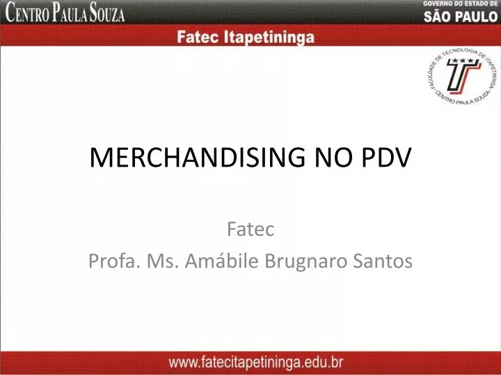 merchandising no pdv