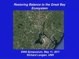 Restoring Balance to the Great Bay Ecosystem