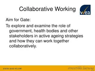 Collaborative Working