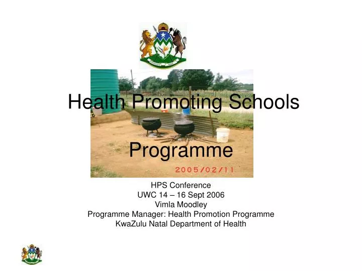 health promoting schools programme