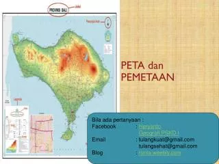 peta dan pemetaan
