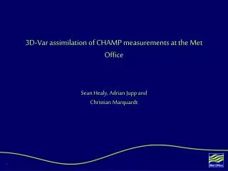 Acknowledgements GFZ Potsdam for providing CHAMP measurements.