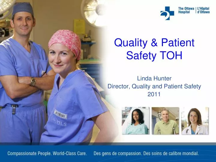 quality patient safety toh