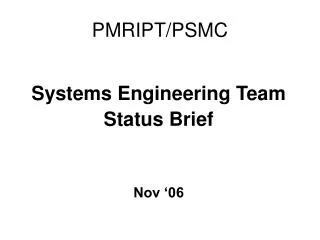 PMRIPT/PSMC