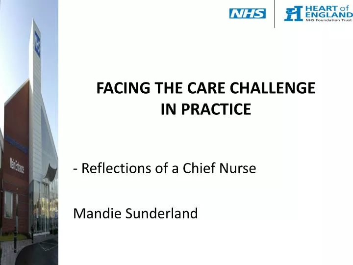 facing the care challenge in practice