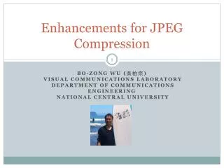 Enhancements for JPEG Compression