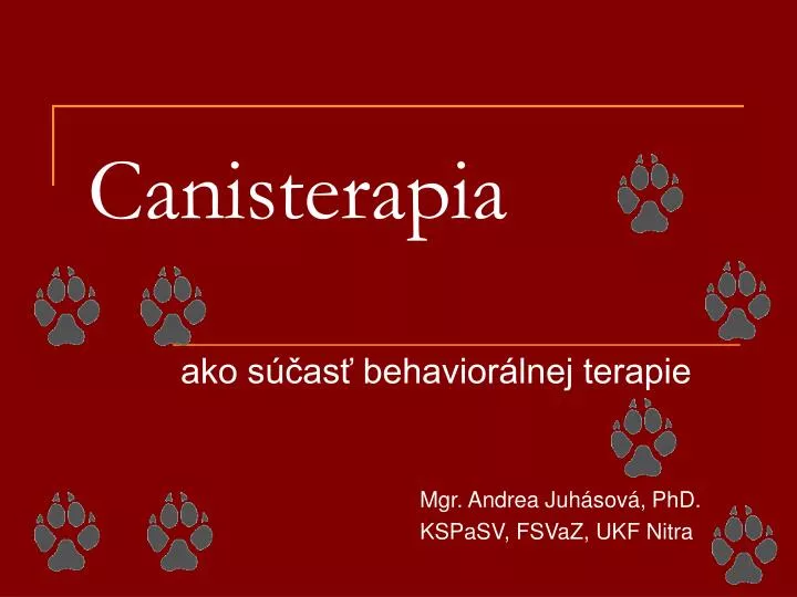 canisterapia