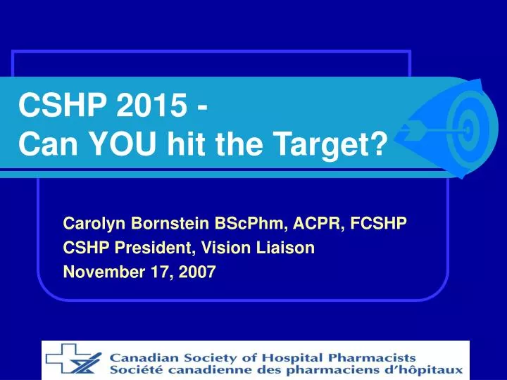 cshp 2015 can you hit the target