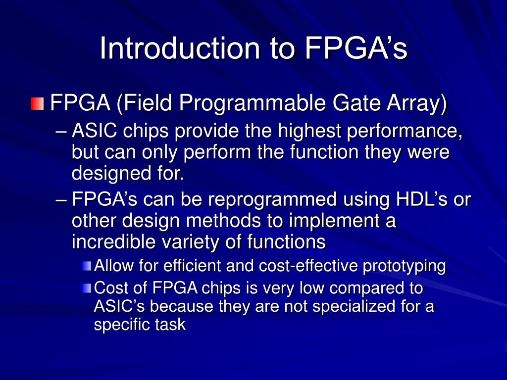 PPT - Introduction to FPGA’s PowerPoint Presentation, free download ...