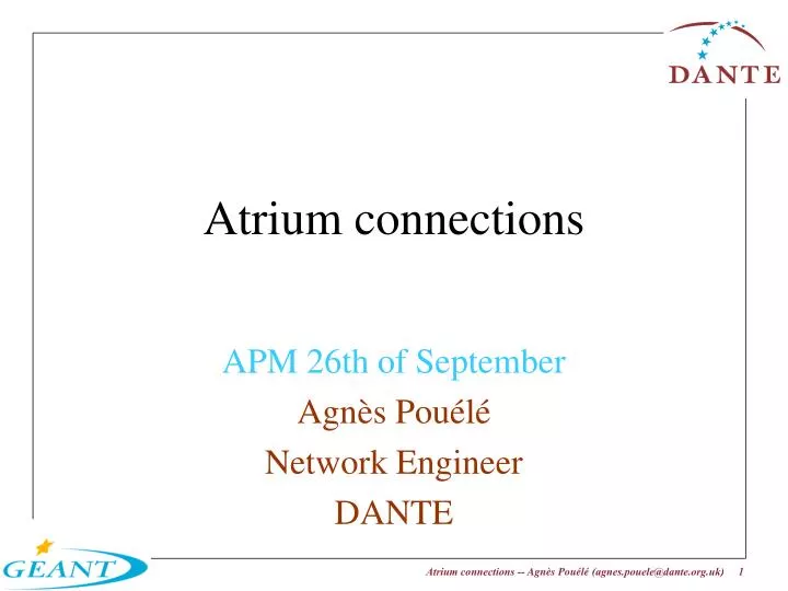atrium connections