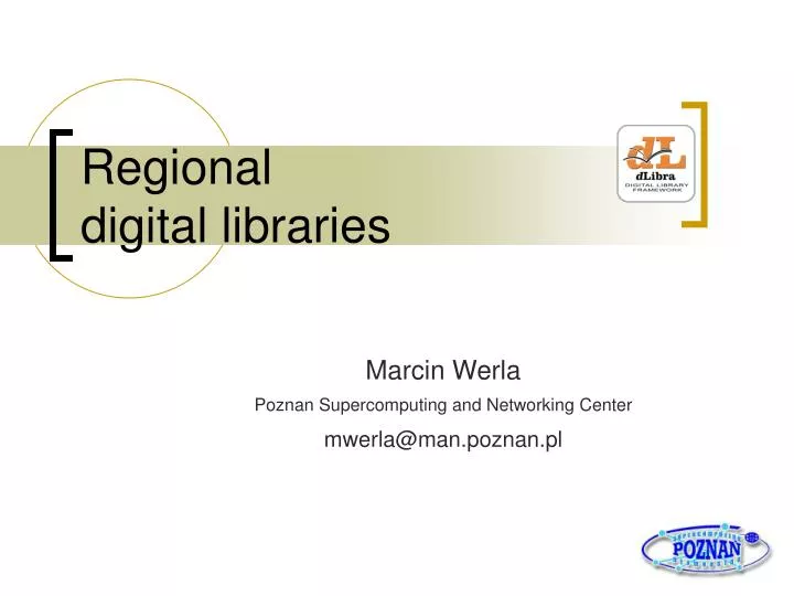 regional digital libraries