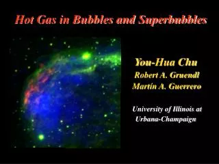 Hot Gas in Bubbles and Superbubbles