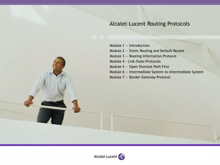 alcatel lucent routing protocols