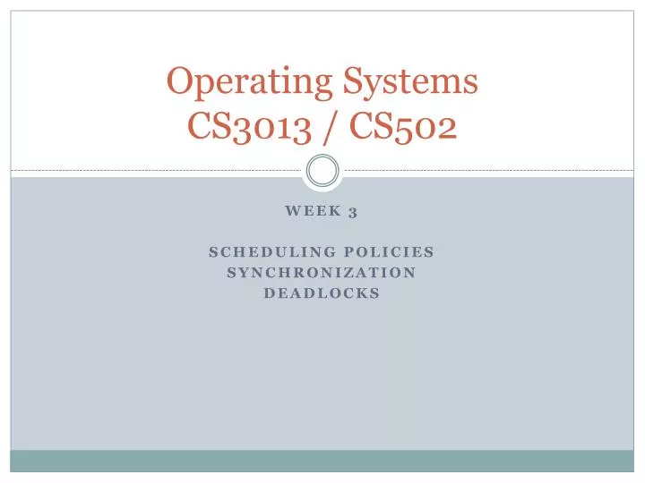 operating systems cs3013 cs502