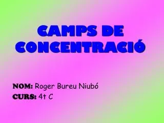 camps de concentraci