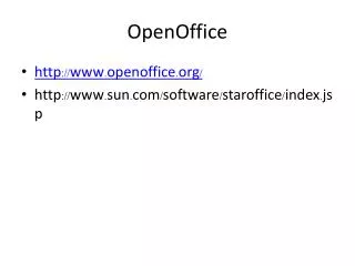 openoffice