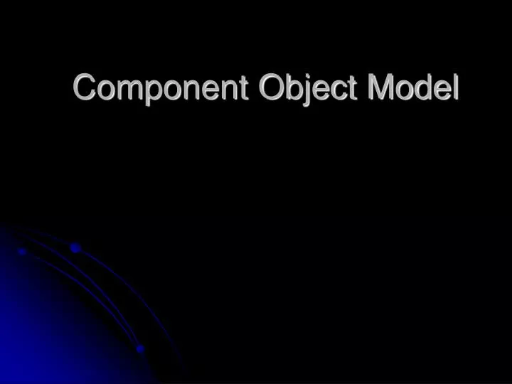 component object model