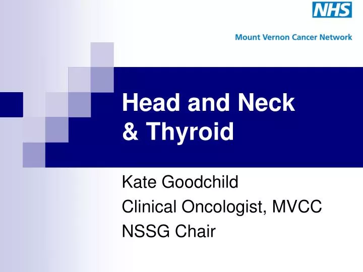 head and neck thyroid