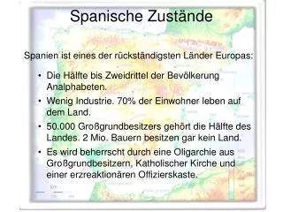 spanische zust nde