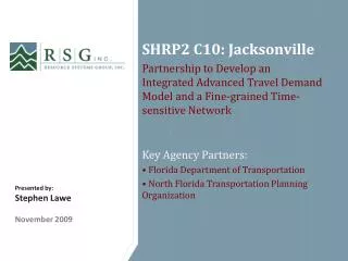 SHRP2 C10: Jacksonville