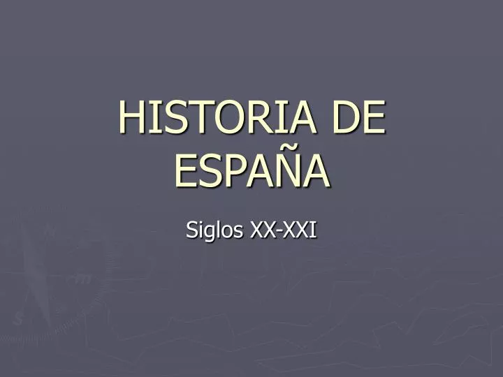 historia de espa a