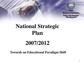 National Strategic Plan 2007/2012