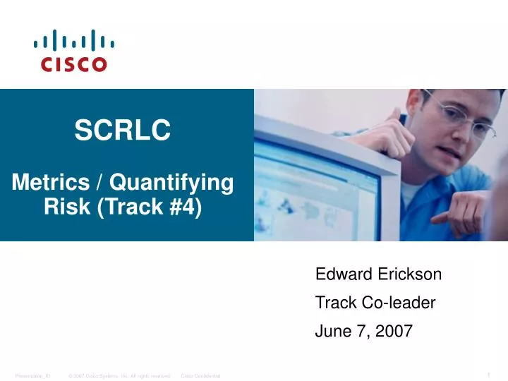 scrlc metrics quantifying risk track 4