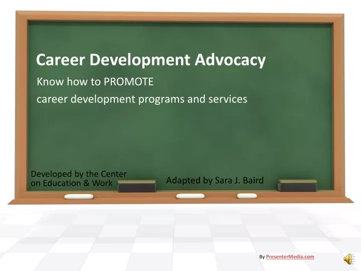 career development advocacy