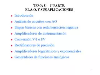 tema 5 1 parte el a o y sus aplicaciones