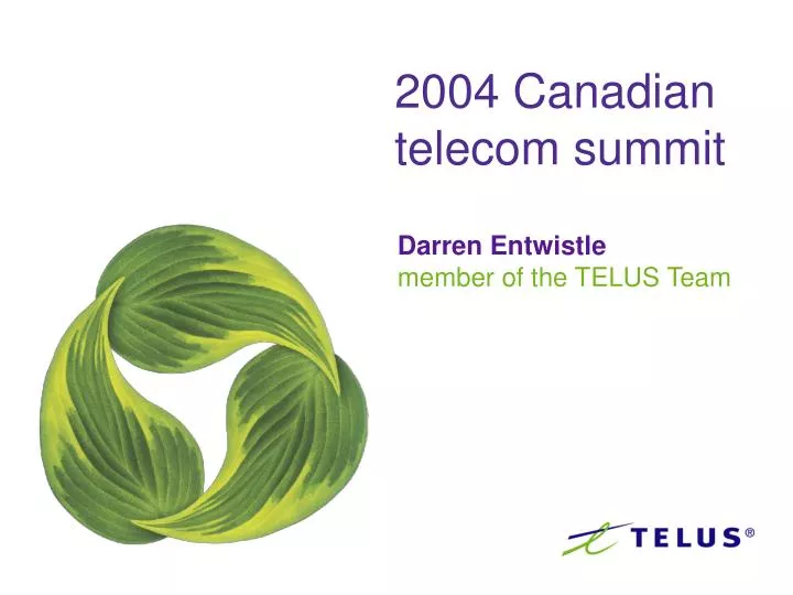 2004 canadian telecom summit
