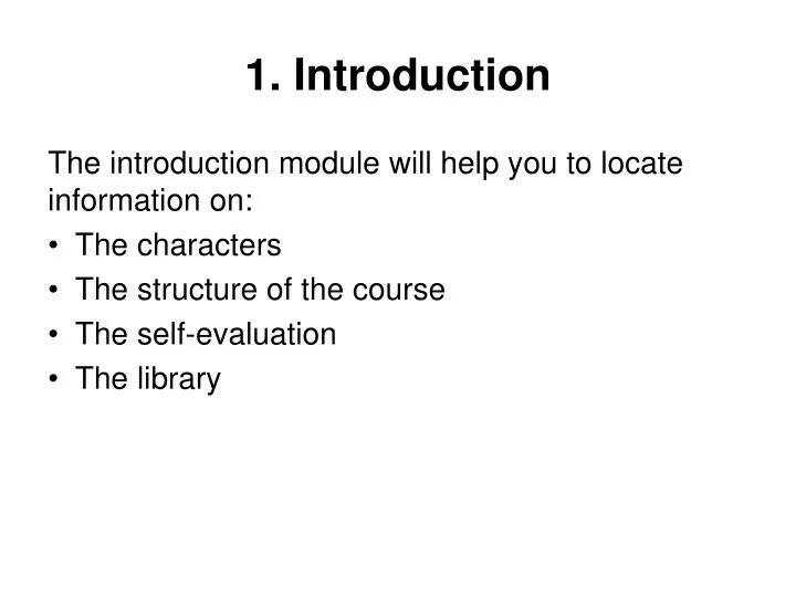 1 introduction