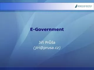 e government