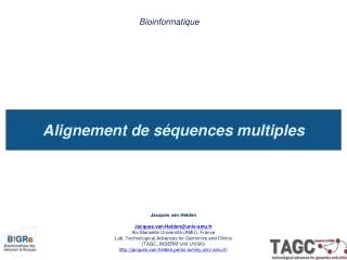 bioinformatique