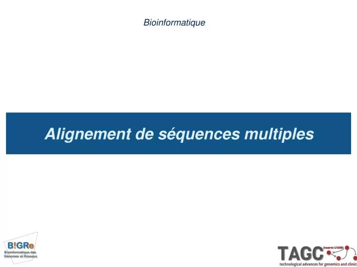 bioinformatique