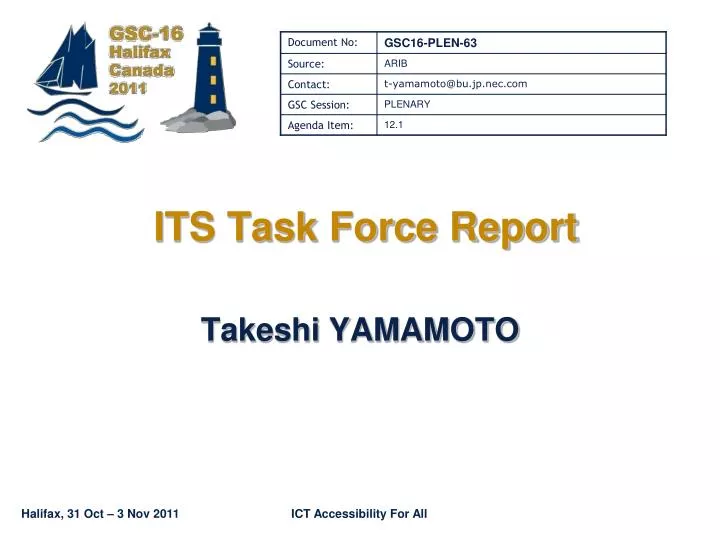 its task force report