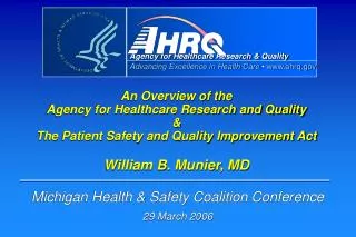 Michigan Health &amp; Safety Coalition Conference 29 March 2006