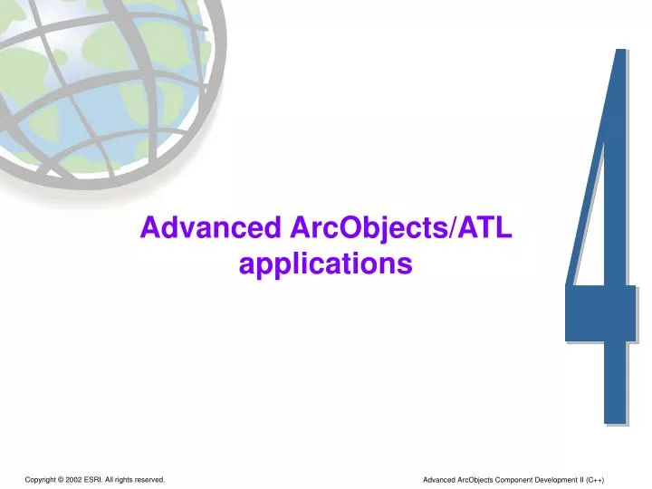advanced arcobjects atl applications