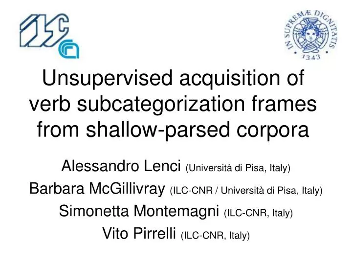 unsupervised acquisition of verb subcategorization frames from shallow parsed corpora