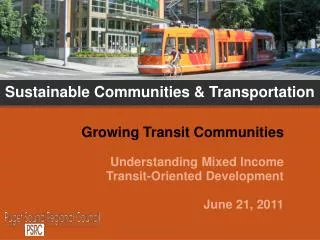 Growing Transit Communities