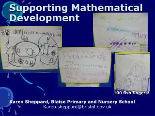 Supporting Mathematical Development