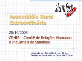 assembl ia geral extraordin ria