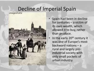 Decline of Imperial Spain